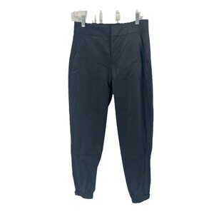 Athleta Radiant Jogger Black Sz 0 S11134-00 Active Workout Athleisure Outdoors